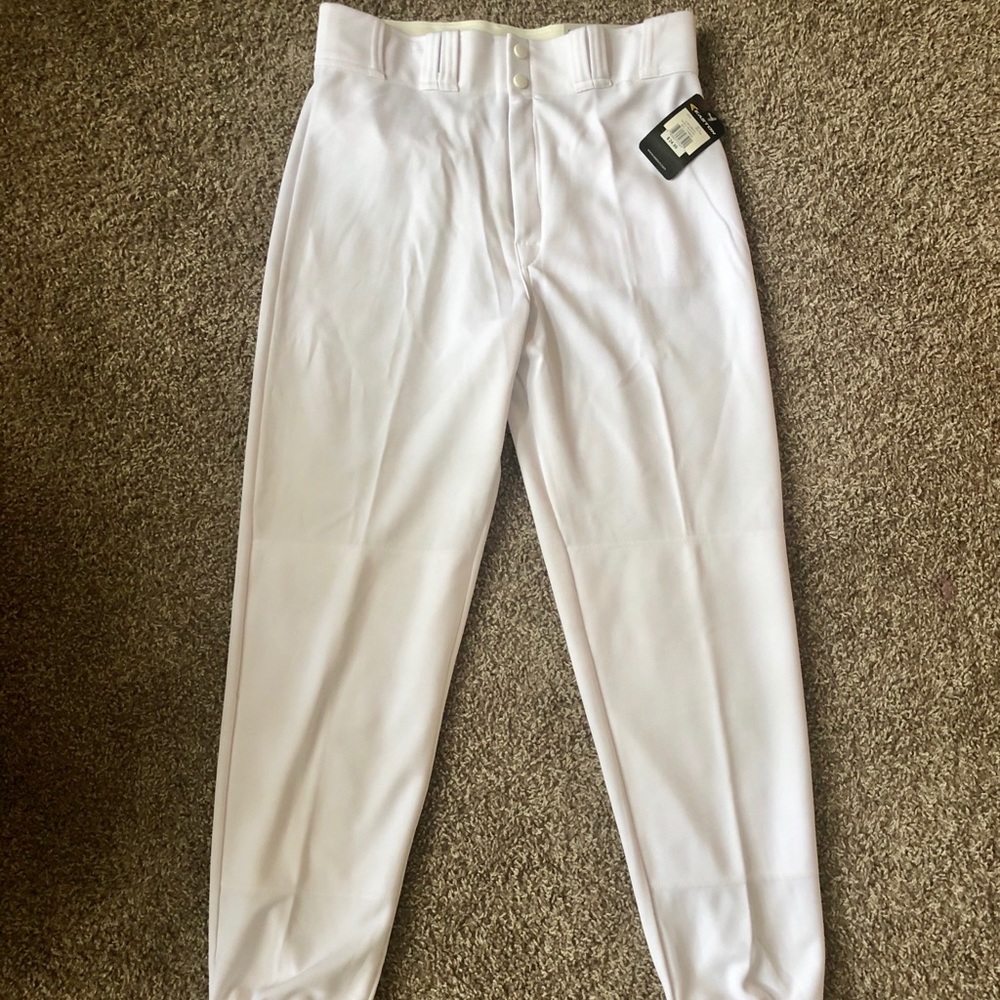 Easton Men's Deluxe Baseball Pants White NWT